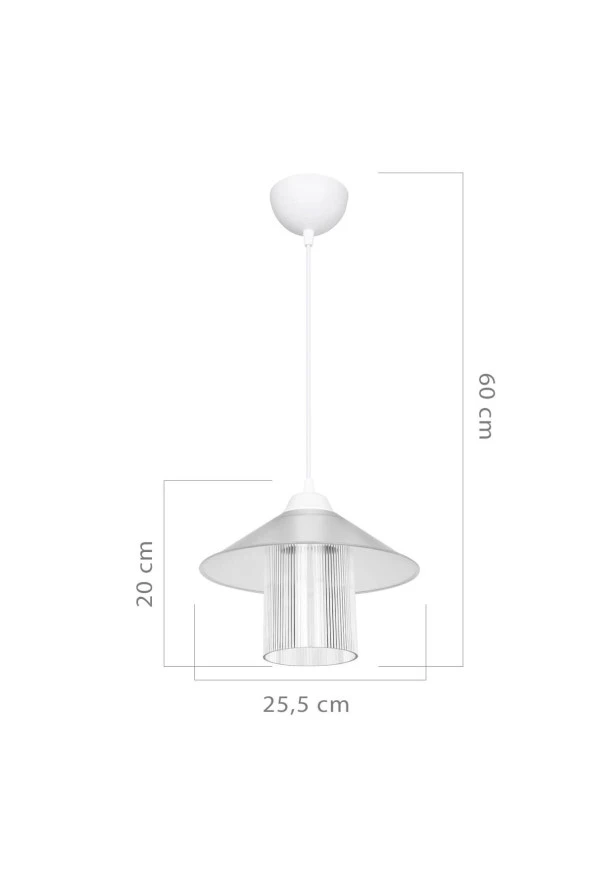 Modelight Inka Sarkıt Şeffaf Camlı - Resim 3