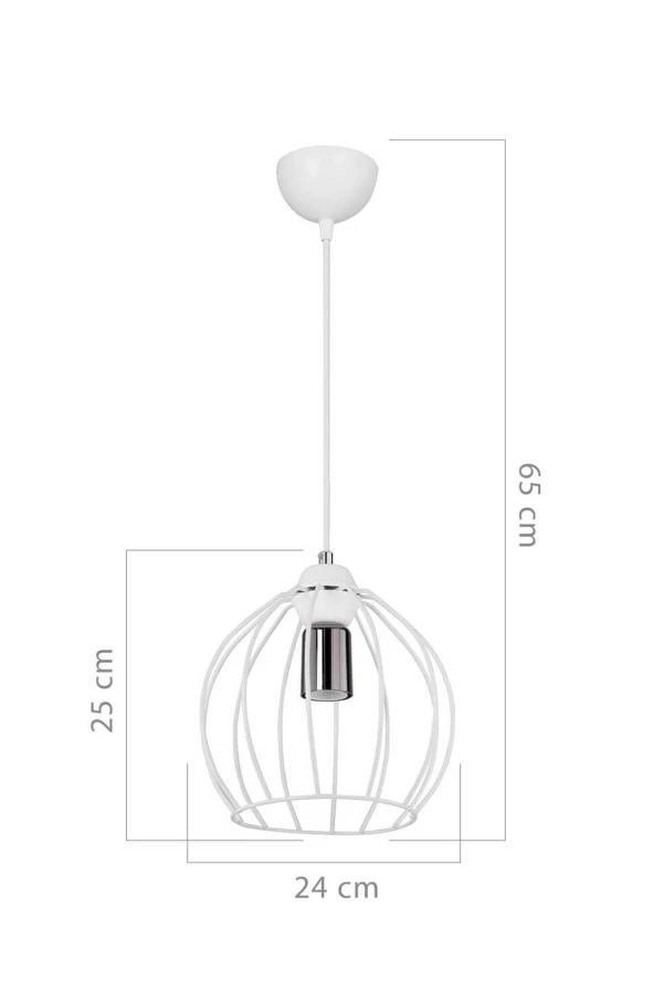 Modelight Karen Sarkıt Beyaz - Resim 3