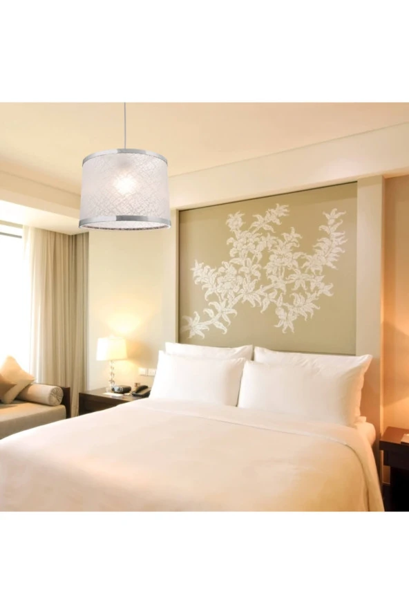 Modelight Hoop Kumaş Sarkıt File Beyaz 28cm - Resim 3