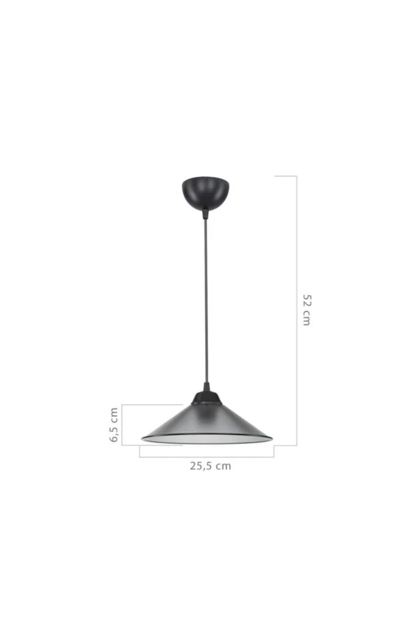 Modelight Maya Tekli Sarkıt Füme - Resim 2