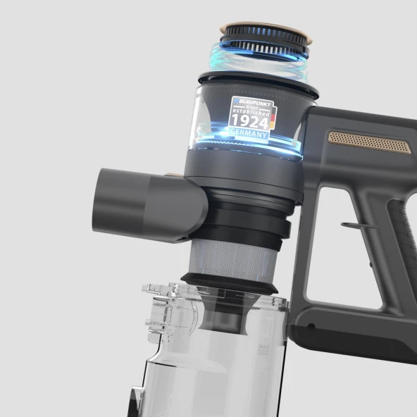 Blaupunkt A25T Şarjlı Vacumaster Kablosuz Dikey Süpürge 300W Siyah - 7