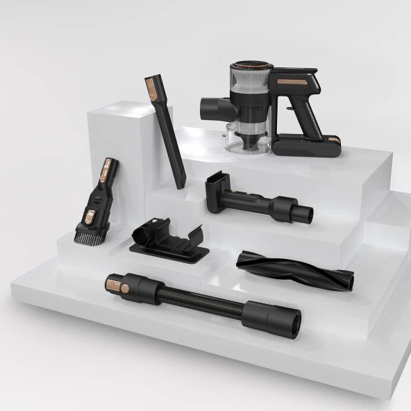 Blaupunkt A25T Şarjlı Vacumaster Kablosuz Dikey Süpürge 300W Siyah - 9