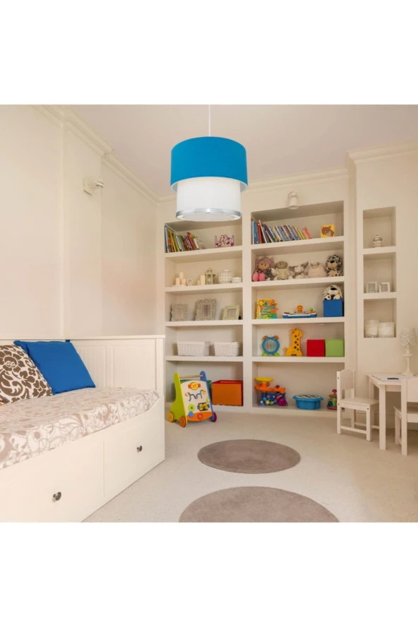 Modelight Monte Tekli Turkuaz Sarkıt - Resim 4