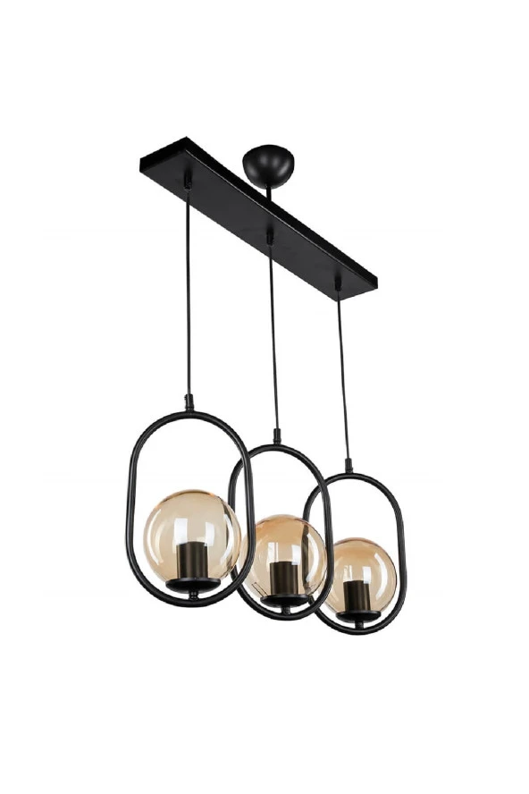 Modelight Narissa 3’Lü Sıralı Avize - Resim 3