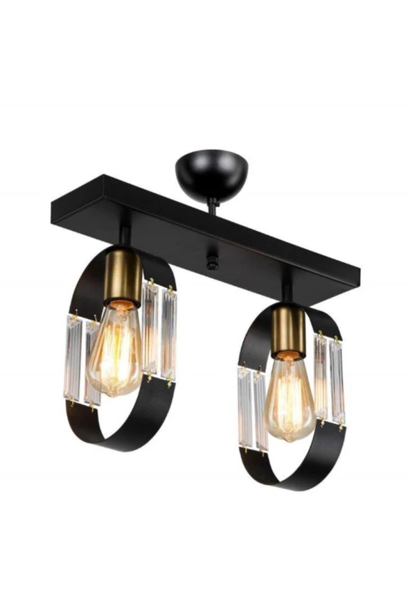 Modelight Nova 2Li Sıralı Avize (Plafonyer) - Resim 4