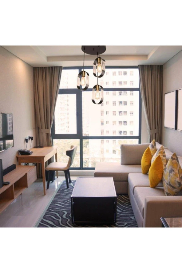 Modelight Nova 3Lü Avize Çember - Resim 2