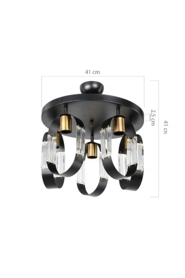 Modelight Nova 5Li Plafonyer Avize - Resim 2