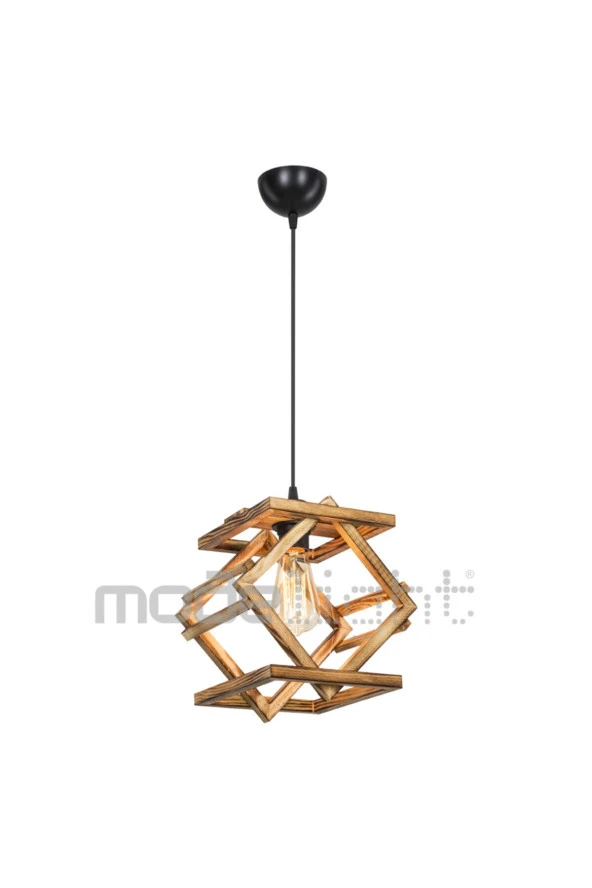 Modelight Paro Tekli Ahşap Sarkıt - 2
