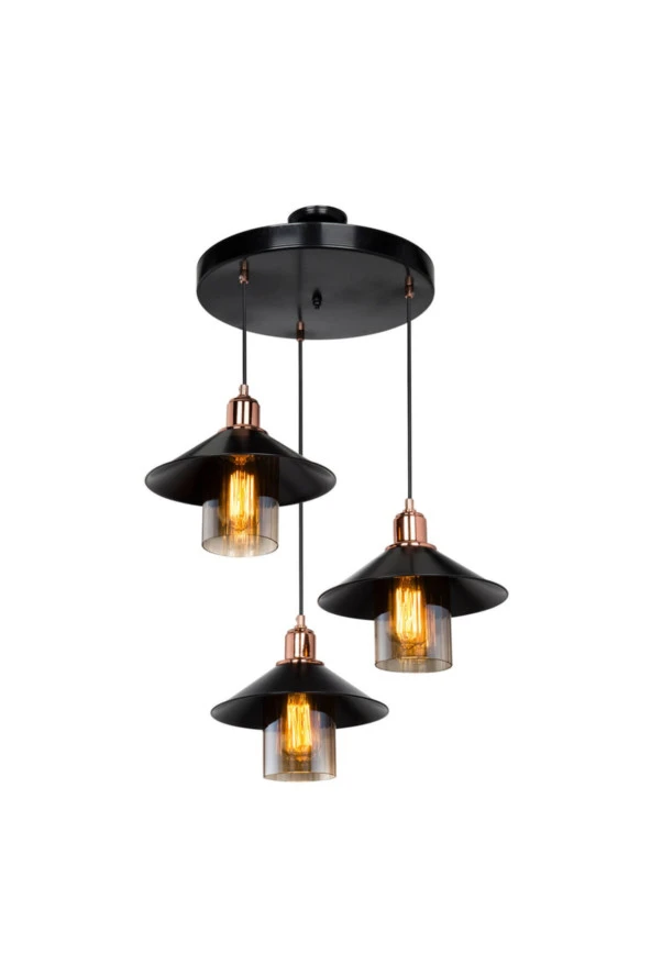 Modelight Patnos 3lü Çember Avize - Resim 4