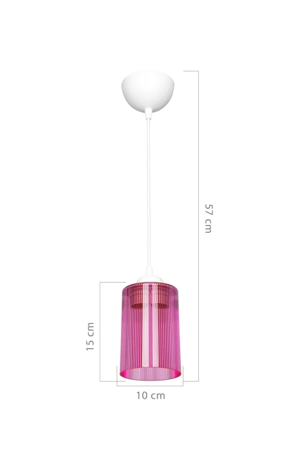 Modelight Pembe Optik Promo Sarkıt - Çift Ampul Görünümlü - 4