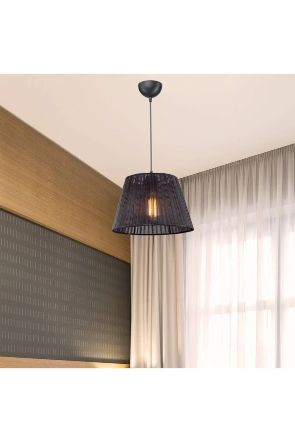 Modelight Sarp Sarkıt Siyah ürün görseli