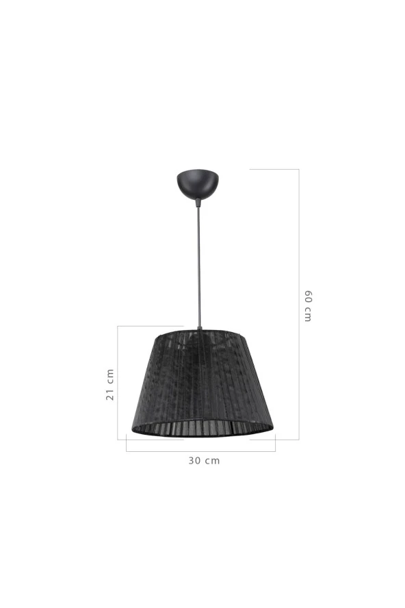 Modelight Sarp Sarkıt Siyah - Resim 4