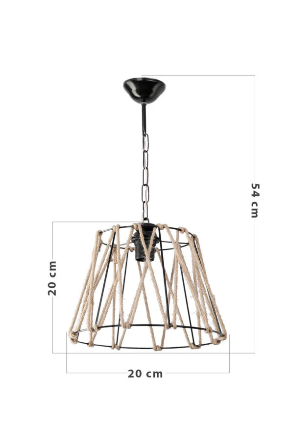 Modelight Selva Tekli Halat Sarkıt - Resim 4