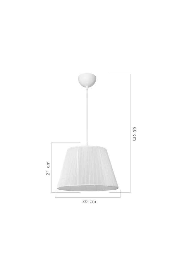 Modelight Sarp Sarkıt Beyaz - Resim 4