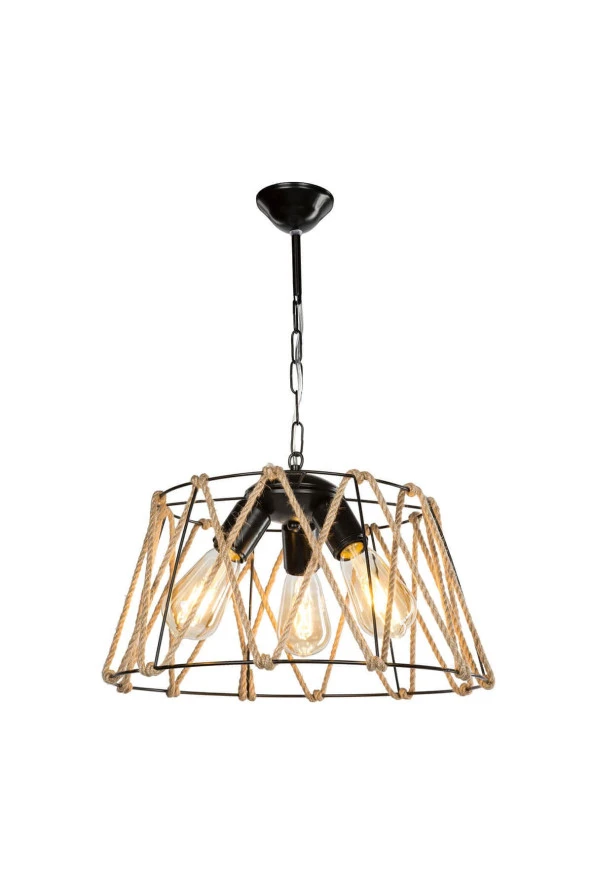 Modelight Selva 3'lü Halat Sarkıt - Resim 2