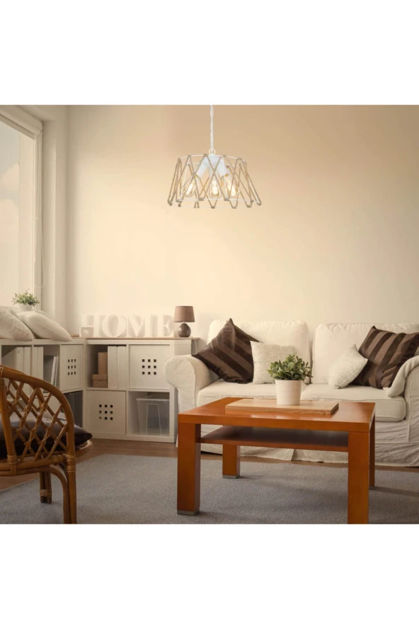 Modelight Selva 3lü Sarkıt Beyaz-asz.1030 ürün görseli