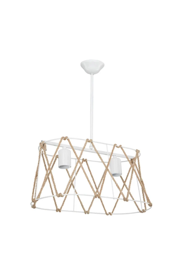 Modelight Selva 2li Sıralı Sarkıt Beyaz-asz.1031 - Resim 3