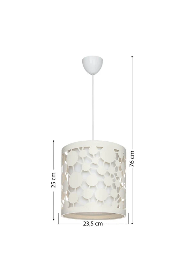 Modelight Sümer Tekli Sarkıt Krem - Resim 2