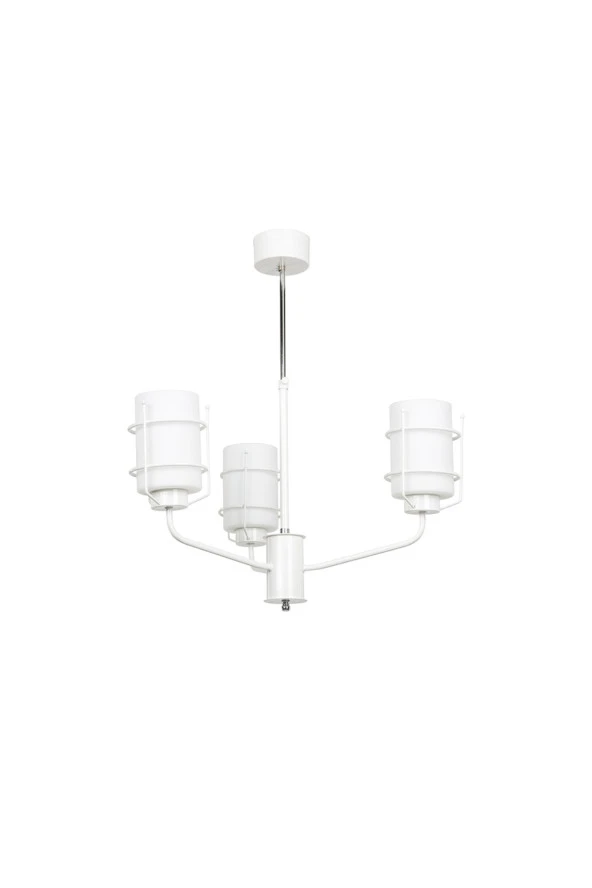 Modelight Soley 3'Lü Avize Beyaz Mdl.2808
