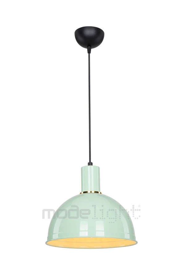 Modelight Tana Tekli Sarkıt Mint Yeşili - Resim 2