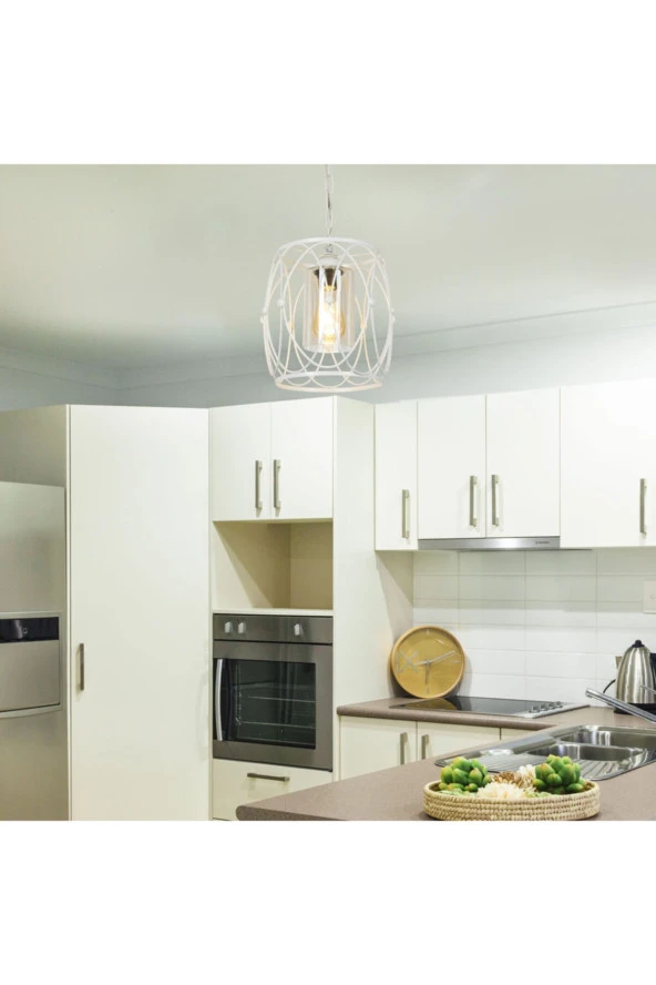 Modelight Telli Avize Beyaz ürün görseli