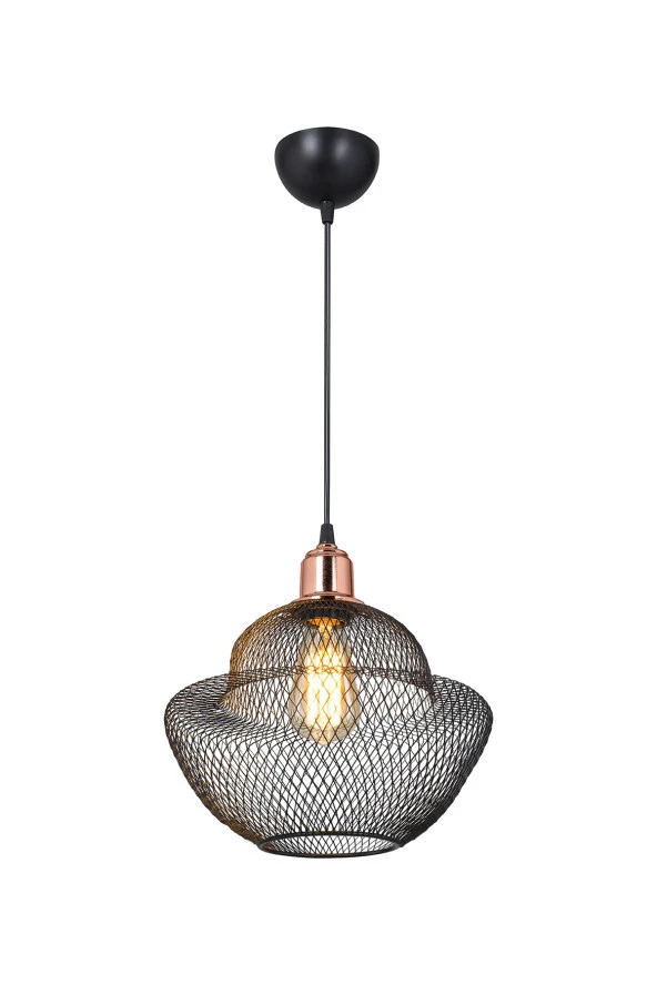 Modelight Vora Tekli Sarkıt Siyah - Resim 2