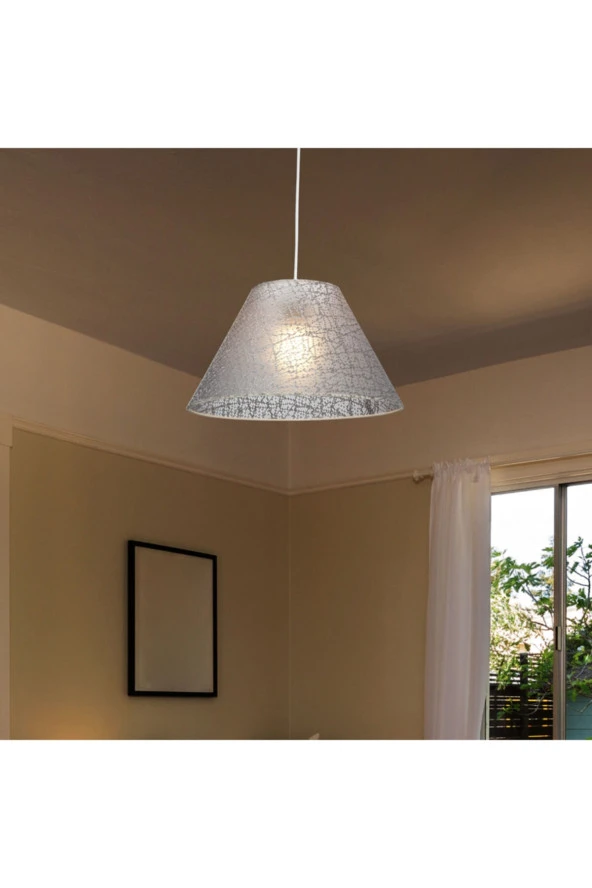 Modelight Tria Kumaş Sarkıt File Gri 35cm - Resim 3