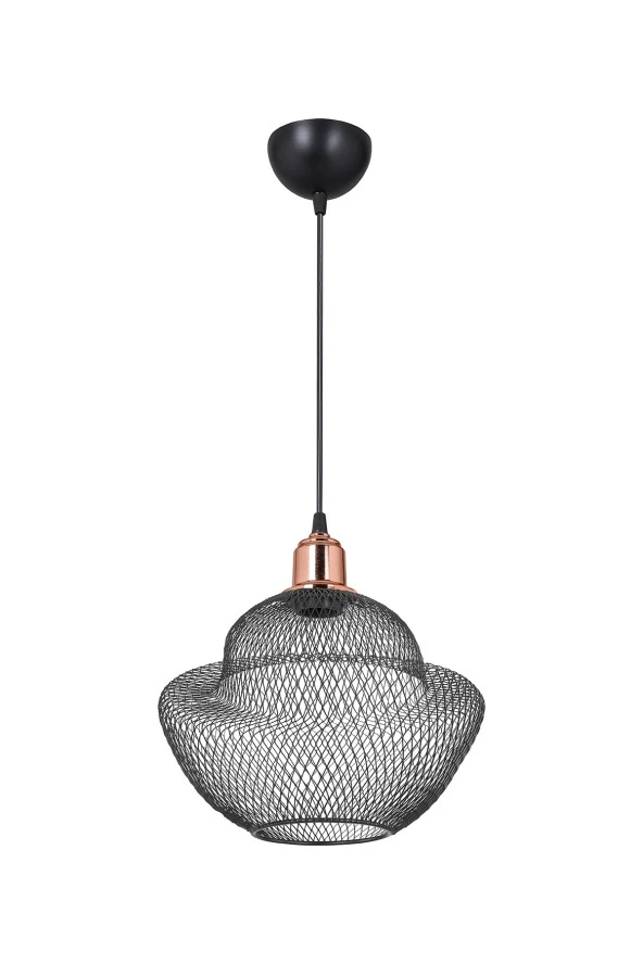 Modelight Vora Tekli Sarkıt Siyah - Resim 3