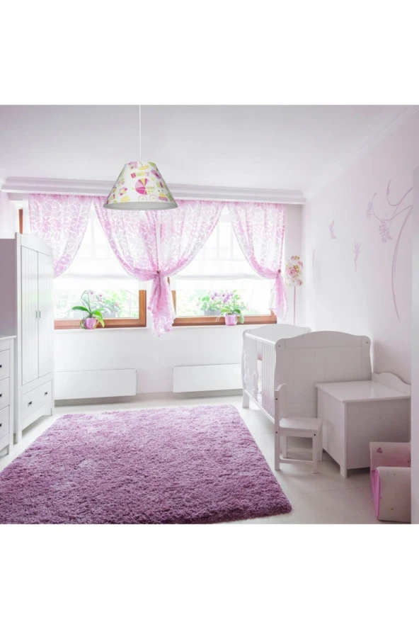 Modelight Tria Sarkıt - Pembe Baby Bebek / Çocuk Oda Aydınlatma Asz.0929 - Resim 3