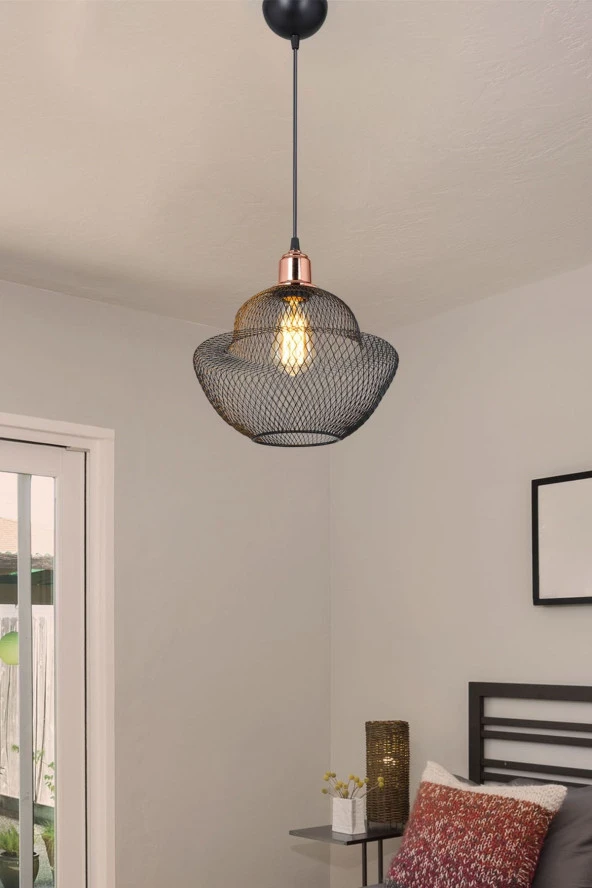 Modelight Vora Tekli Sarkıt Siyah ürün görseli