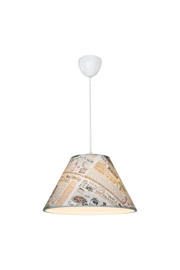 Modelight Tria Sarkıt - Art Desenli - 2