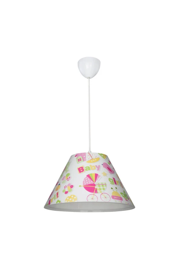 Modelight Tria Sarkıt - Pembe Baby Bebek / Çocuk Oda Aydınlatma Asz.0929
