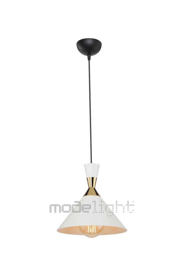 Modelight Zeron Metal Sarkıt Beyaz / Gold