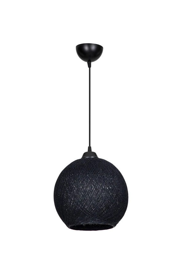 Modelight Yumak Tekli Sarkıt Siyah - Resim 3