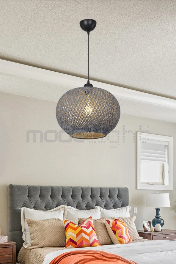 Modelight Yumak Büyük Sarkıt Gri 35lik Salon-oturma Odası-çocuk Odası-yatak Odası-yemek Odası-antre-mutfak ürün görseli