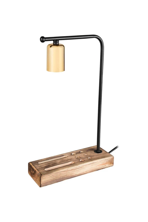 Modelight Vito Masa Lambası Siyah-gold - 3