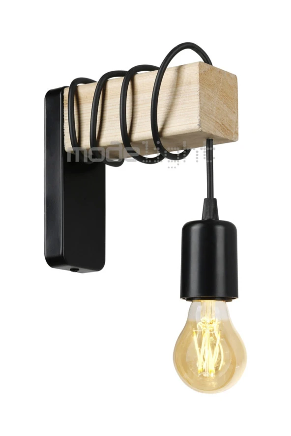 Modelight Akya Aplik Siyah - 2