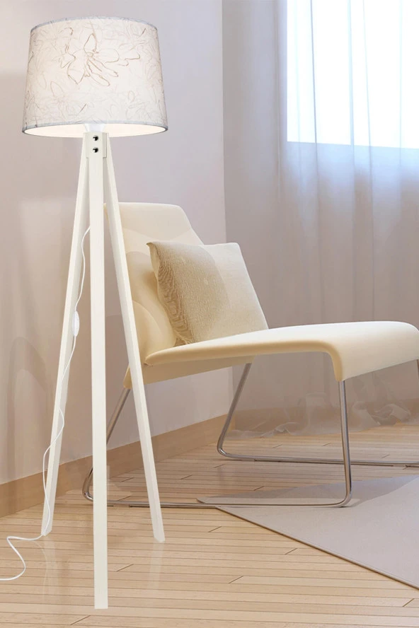 Modelight Deko Lambader Krem Ayak / Saroz Şapka ürün görseli