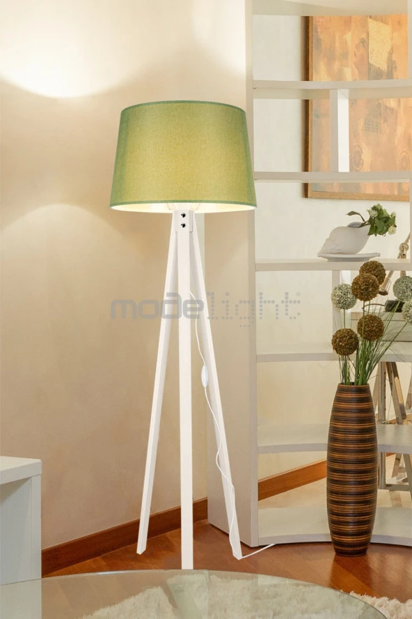 Modelight Deko Lambader Krem Ayak / Yeşil Şapka ürün görseli