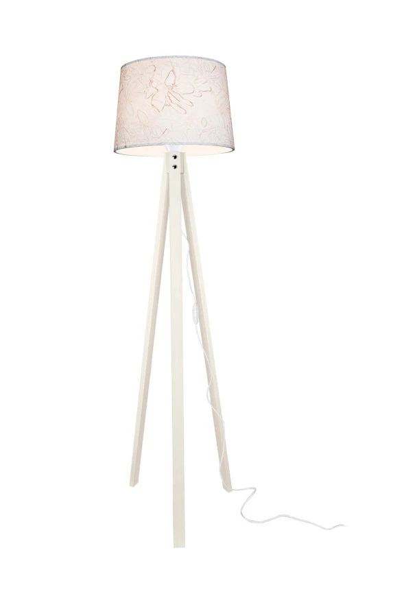 Modelight Deko Lambader Krem Ayak / Saroz Şapka - Resim 2