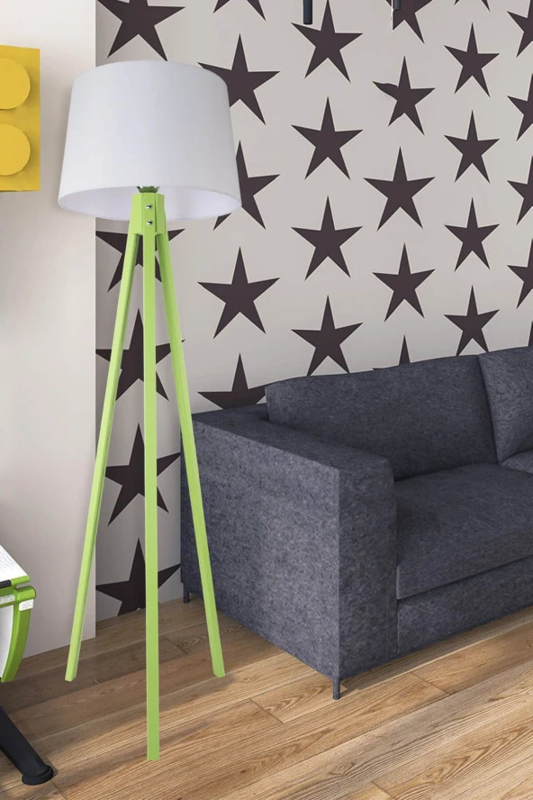 Modelight Tripod Lambader Yeşil Ayak / Beyaz Şapka ürün görseli