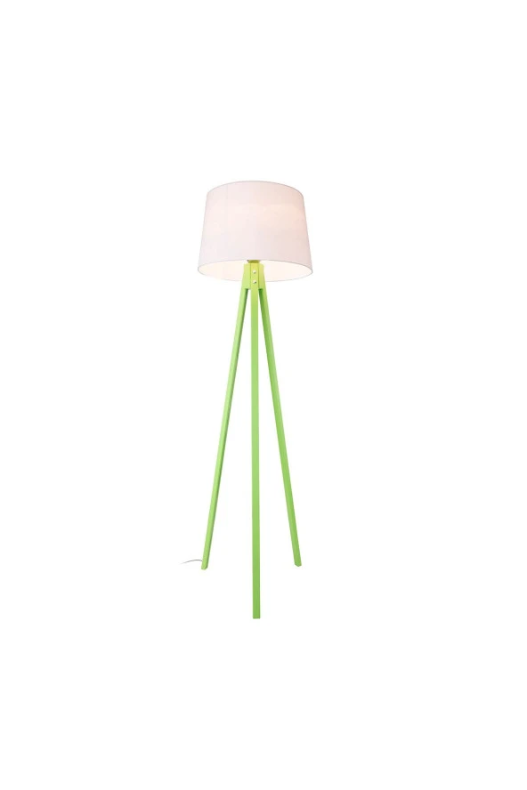 Modelight Tripod Lambader Yeşil Ayak / Beyaz Şapka - Resim 3