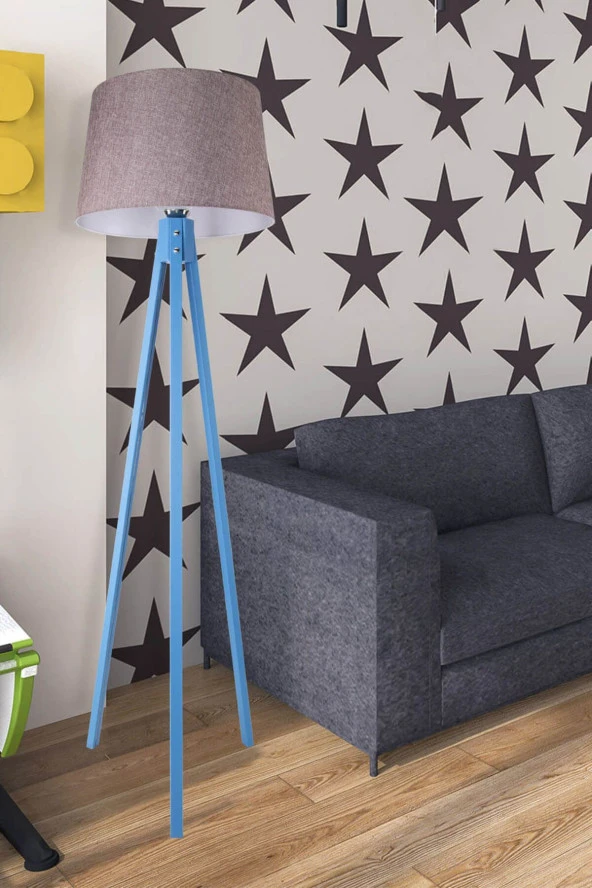 Modelight Tripod Lambader Mavi Ayak / Gül Kurusu Şapka