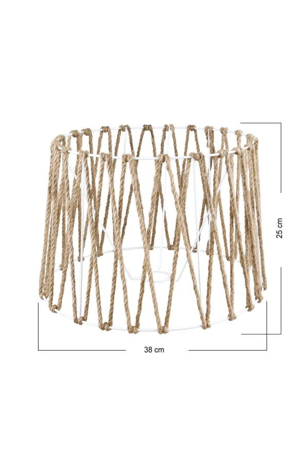 Modelight Selva 38lik Lambader Şapkası Beyaz - Resim 2