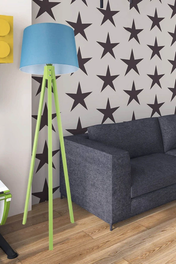 Modelight Tripod Lambader Yeşil Ayak / Turkuaz Şapka ürün görseli