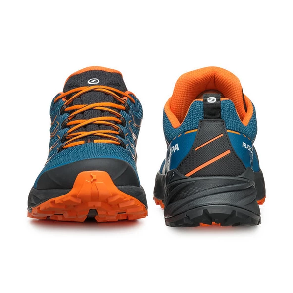 Scarpa Rush 2 Gore-Tex Koşu Ayakkabısı Cosmic Blue-Orange - 4