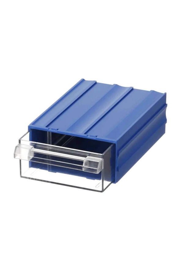 MANO Mk-10 Plastik Çekmeceli Kutu Mavi ürün görseli