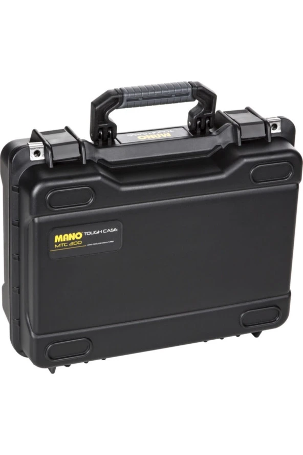 MANO Mtc 200c Siyah - Yumurta Sünger + Kare Lazer Kesim Süngerli Tough Case Pro Takım Çantası - Resim 2