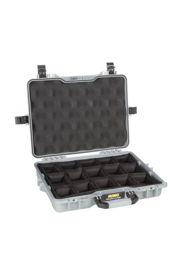 MANO Mtc 300P Gri - Yumurta Sünger + Bez Bölmeli Takım Çantası ürün görseli