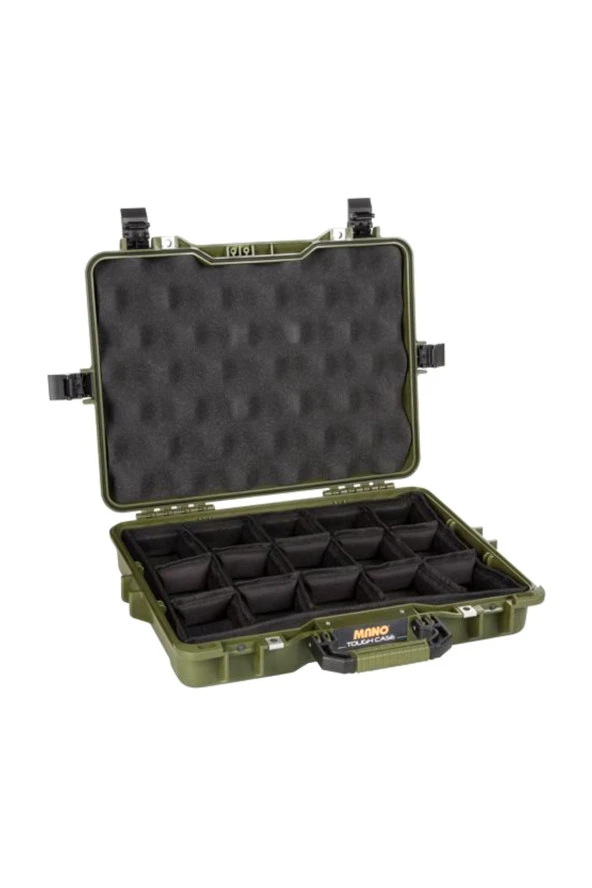 MANO Mtc 300P Yeşil - Yumurta Sünger + Bez Bölmeli Takım Çantası ürün görseli